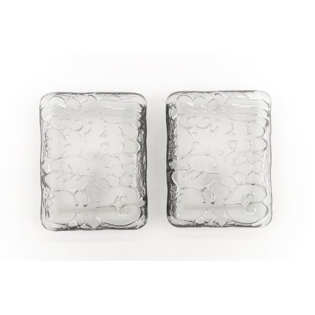 Space Age Wall Lights in Satin Glass by Peill & Putzler, 1970s, Set of 2 For Sale - Image 14 of 14