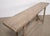 Farmhouse Vintage Rustic Pine Console Table For Sale - Image 3 of 4