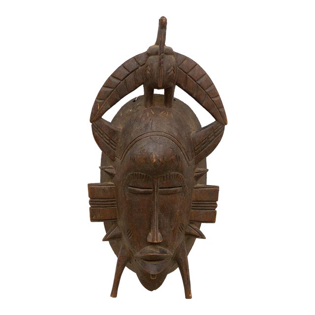 Vintage Luba Mask, a Messenger Bird For Sale