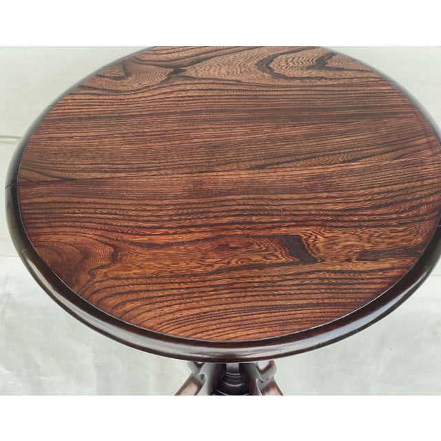 Round Ash Side Table, 1920s For Sale - Image 15 of 18