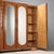 Art Deco Wardrobe with Mirrors For Sale - Image 5 of 12