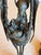 Metal Art Nouveau Bronze Bird in Nest Candelabra by Auguste Nicolas Cain, 1880’s For Sale - Image 7 of 12