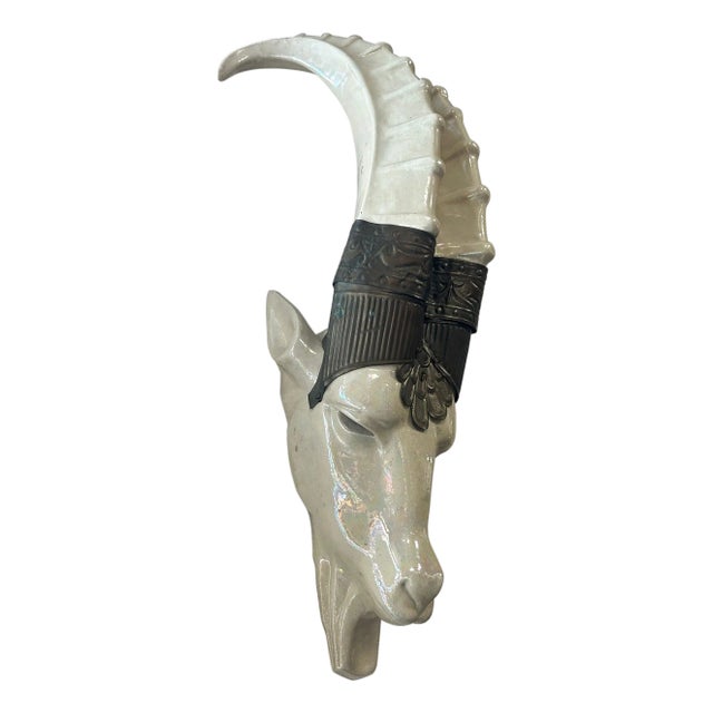 Art Deco Capricorn Wall Lamp, 1930s For Sale