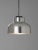 Polished aluminum m64 pendant lamp by miguel mila. Dimensions: d 22 x h 16 cm materials: aluminum, plastic. Cable lenght:...
