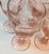 Farmhouse Icy Pink Goblets- Set of Four For Sale - Image 3 of 10
