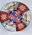 Red Antique Japanese Imari Arita Floral & Phoenix Porcelain Large Charger Platter For Sale - Image 8 of 9