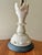 1930s Antique Neoclassical Carved Alabaster Lamp, Rewired For Sale - Image 5 of 12