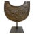 19th C Grand Tour Roman Style Iron Gorget on Stand For Sale - Image 10 of 10