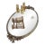Antique LeMaire Fi Paris Mother-of-Pearl & Brass Opera Glasses, 1904 Monogrammed For Sale