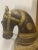 Large Antique Copper & Brass Clad Carved Wooden Horse For Sale In Dallas - Image 6 of 10