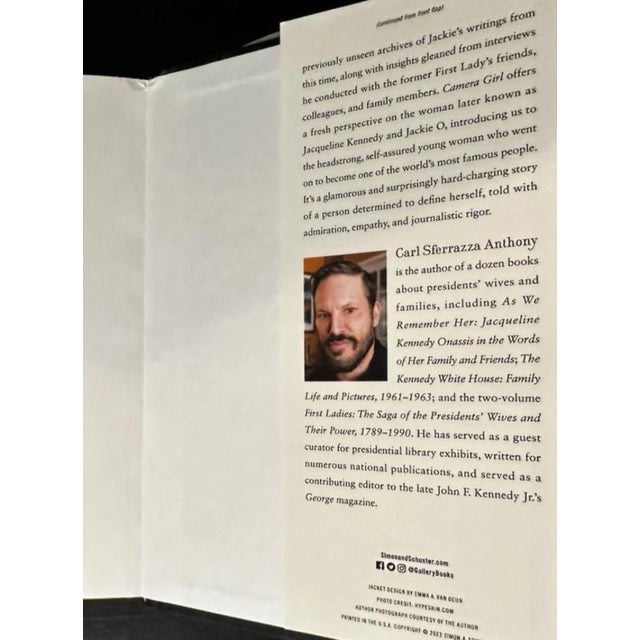 Camera Girl the Coming of Age of Jackie Bouvier Kennedy by Carl Sferrazza Anthony Hc Book For Sale - Image 4 of 13