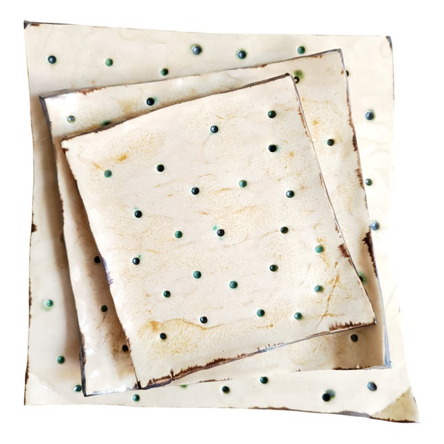 Trio Cheese Plate by Daniela Proietti, Set of 3 For Sale