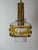 Mid-Century Murano Glass Pendant Lamp with Golden Yellow Waves and Brass, 1970s For Sale - Image 3 of 18