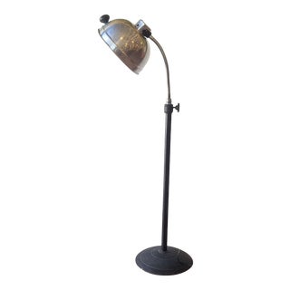 M.Brandt & Sons Mid 20th Century Rewired Industrial Floor Lamp For Sale
