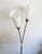 Sculptural Brass and Milk Glass Floor Lamp, Former Czechoslovakia, 1960s For Sale - Image 9 of 15