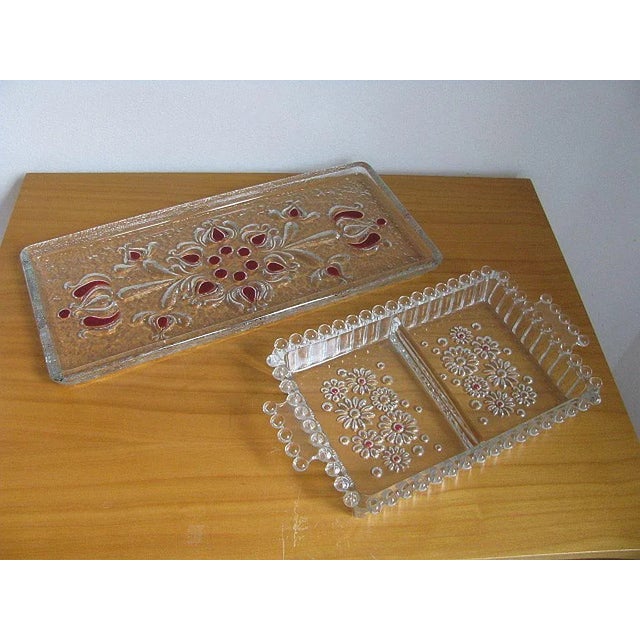 Cake Plate Set from Walther, 1970s, Set of 2 For Sale - Image 11 of 11