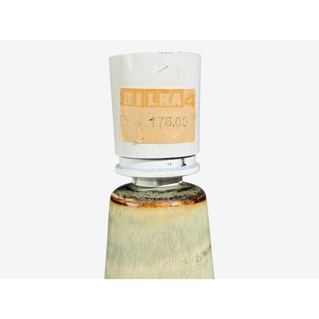 Noomi Backhausen, Table Lamp, Green Ceramic, Denmark, 1960s For Sale - Image 4 of 8