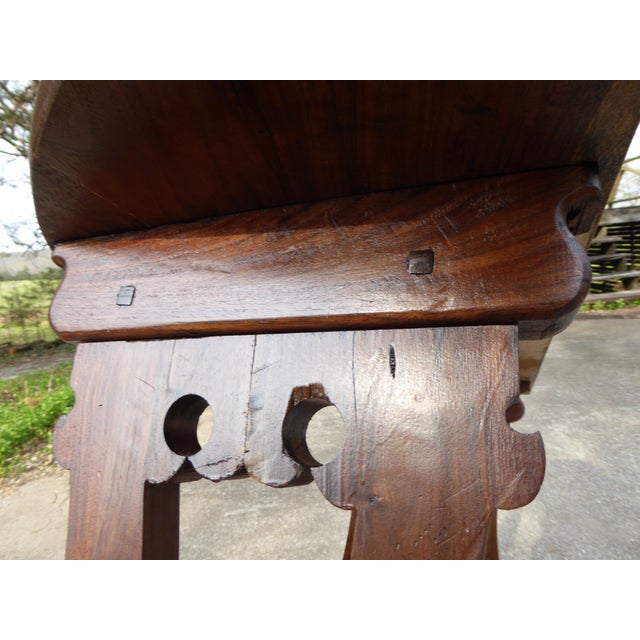 Antique Spanish Console / Demilune For Sale - Image 4 of 8