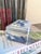 Vintage Blue and White Porcelain Trinket Box | Chinese Landscape Lidded Box For Sale In Phoenix - Image 6 of 7