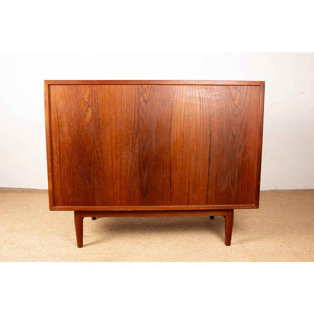 Danish Teak Chest of Four Drawers by Arne Vodder for Sibast, 1960 For Sale - Image 14 of 16