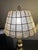 1970s Vintage Brass Capiz Shell Lamp Set For Sale - Image 5 of 12