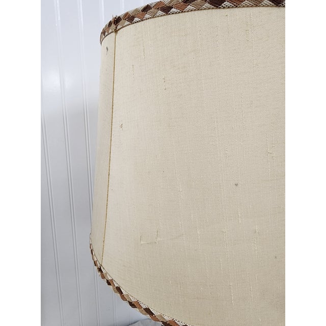 Home Inspirations is pleased to offer this Lovely lamp with original shade. Shade does show signs of age and wear..