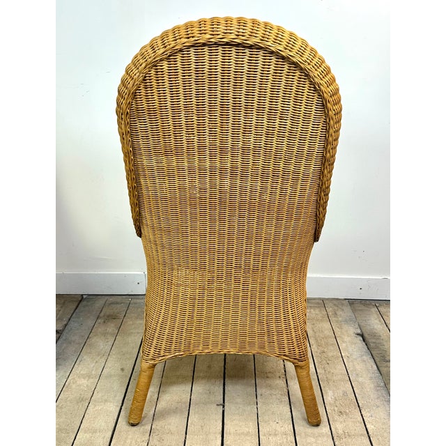 Vintage Chairs in Light Brown Rattan, 1970s, Set of 6 For Sale - Image 6 of 9