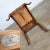 Vintage French Louis XV Style End Table With Brass Ormalu Details by Baker For Sale - Image 11 of 13