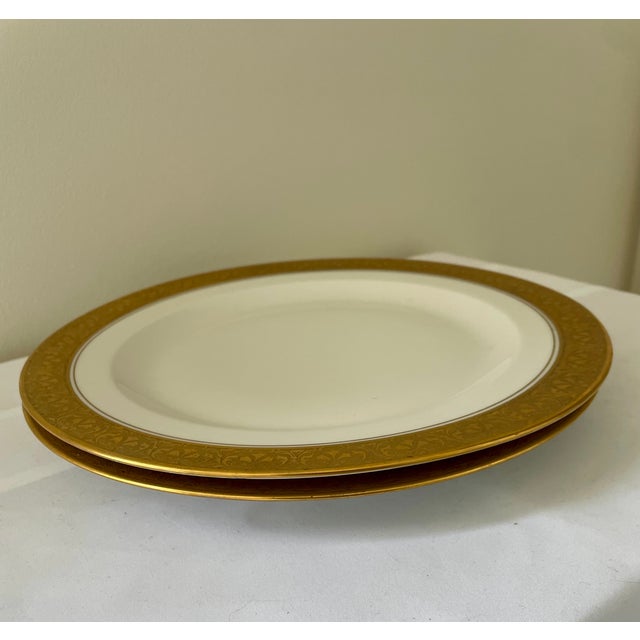 Antique Royal Bavarian Hutschenreuther Selb dinner plates - two (2) - to complete your stylish, classic table.