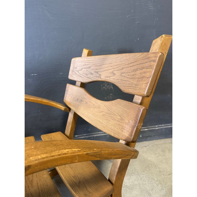 1970s 1970’s 4pcs Set Sculptural Dittman&co Brutalist Armchair For Sale - Image 5 of 7