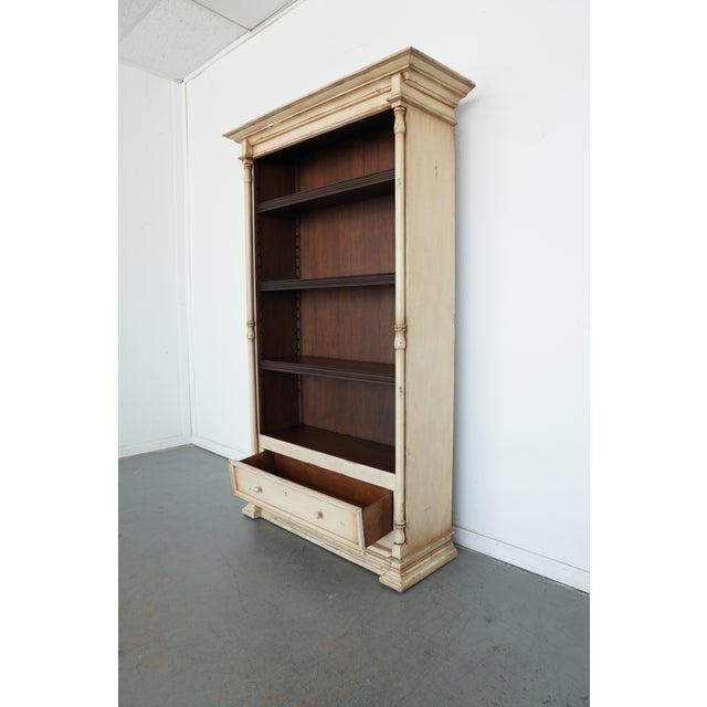 Vintage French Inspired Bookshelf For Sale - Image 10 of 15
