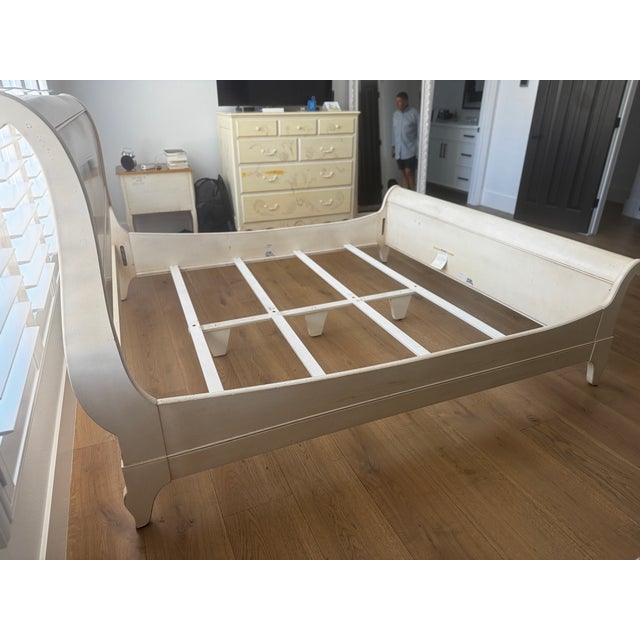 Ethan Allen Ethan Allen Sleigh Bed For Sale - Image 4 of 9
