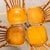 Honey Walnut Café Chairs, Set of 4 For Sale - Image 5 of 11