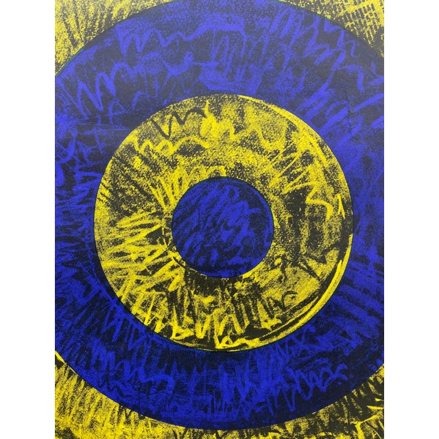 Merce Cunnigham and Dance Company Jasper Johns Target Poster, 1968 For Sale - Image 4 of 11