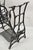 Black Antique Black Cast Iron Treadle Sewing Machine Table Base by New Home For Sale - Image 8 of 11