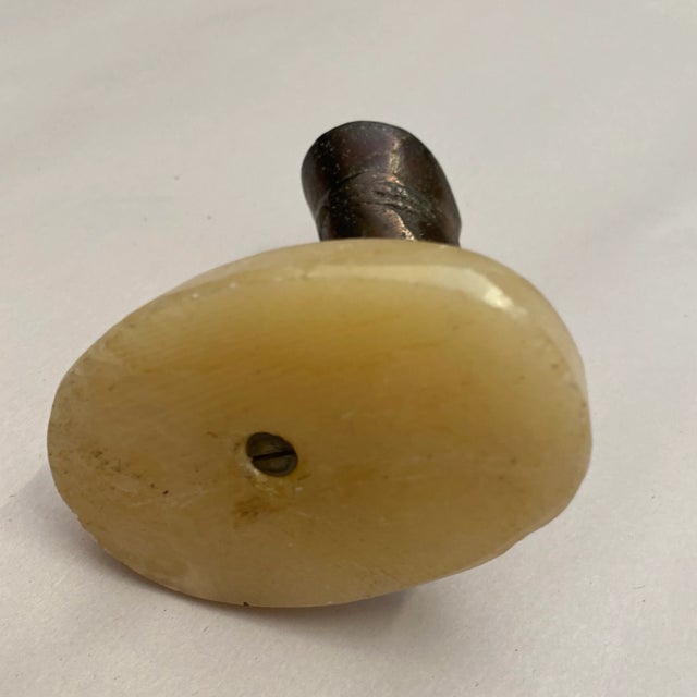 Mid 20th Century Egyptian Revival Style Marble Paper Weight For Sale In Atlanta - Image 6 of 7