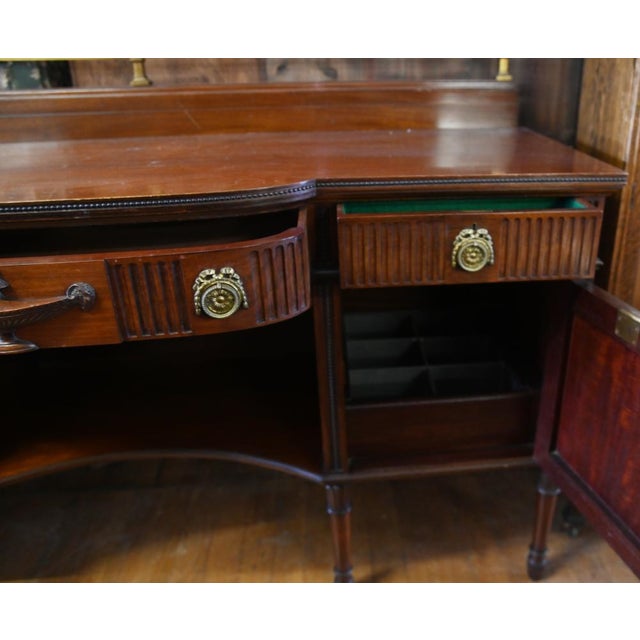 Adams Mahogany Buffet Server, 1880s For Sale - Image 3 of 11