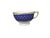 Limoges, France 1920s Ceralene Malmaison Cobalt Raynaud Limoges France Cobalt Blue With Gold Stars Cup and Saucer Rooster Mark For Sale - Image 4 of 11