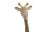 1980s Monumental Mid-Century Modern Hammered Brass & Bronze Giraffe, Animal Sculpture For Sale - Image 5 of 13