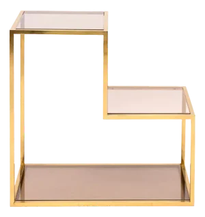 Table in Brass and Smoked Glass, 1960s