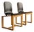 Rationalist Dining Chairs, Set of 2 For Sale