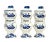 Shabby Chic 1950s Arnart Blue Onion Spice Jars With Wooden Spice Rack - a Set of 11 For Sale - Image 3 of 10