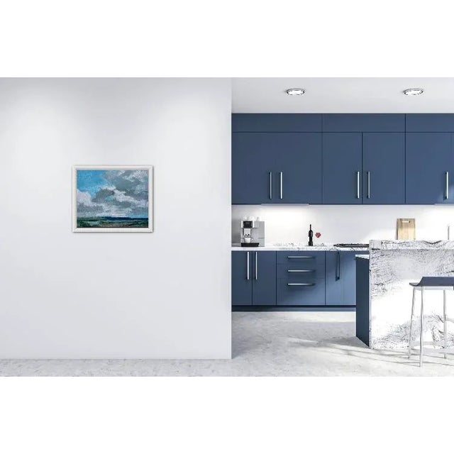 Southwest Desert Landscape With Dramatic Clouds – Oil Painting For Sale In Reno/Lake Tahoe - Image 6 of 6