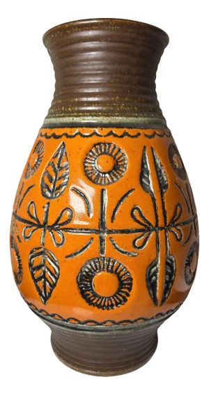 Large Ceramic Floor Vase from Wekara, Germany, 1960s
