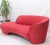 Red Suede Weiman Preview Chaise Lounge Cloud Sofa For Sale - Image 10 of 14