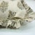 Fabdivine Handcrafted Block Print Frill Cushion Cover Gray 12x20 Inch Thick Linen- Hajara For Sale - Image 4 of 5