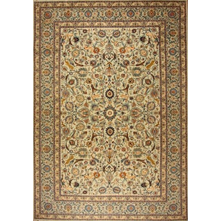 Middle Eastern Hand-Knotted Rug For Sale