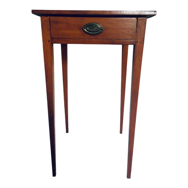 18th Century Hepplewhite Federal Era Side Table For Sale