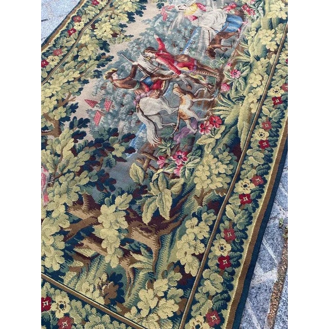 Vintage French Jacquard Tapestry For Sale - Image 13 of 18