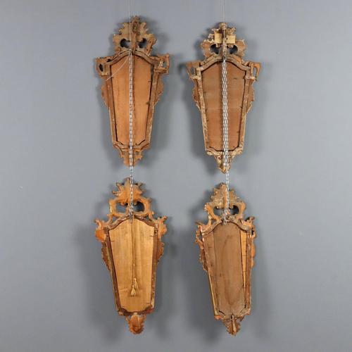 Carved and Gilded Wooden Frames, Set of 4 For Sale - Image 14 of 15